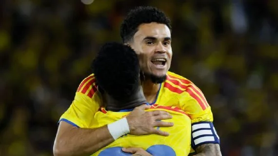 Davinson Sánchez y Luis Díaz brillan en victoria de Colombia