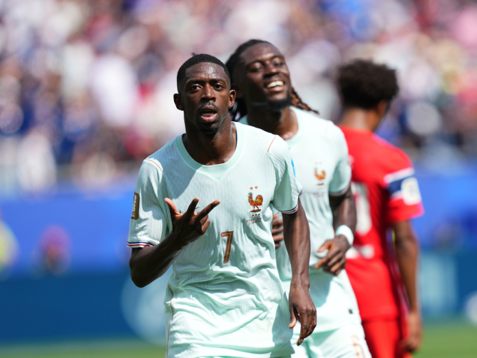 Dembélé comandó el triunfo de Francia ante Noruega