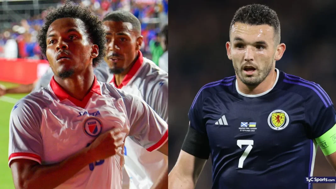 Escocia y Haití se verán las caras en el Mundial este sábado