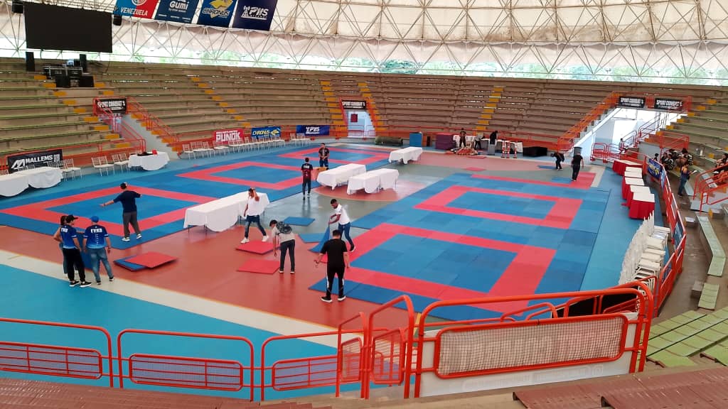 Todo listo para V Copa Batalla de Carabobo de Karate Do en Domo de UC