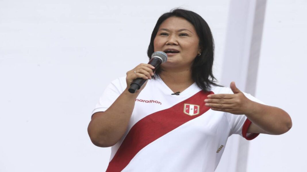 Keiko Fujimori expresa serenidad y mucha gratitud