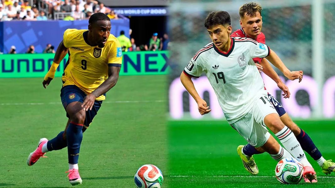 México y Ecuador se juegan todo en el Azteca
