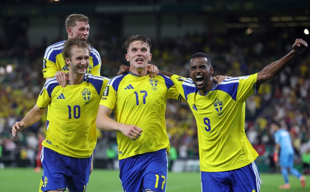 Suecia no tuvo piedad y goleó 5-1 a Túnez