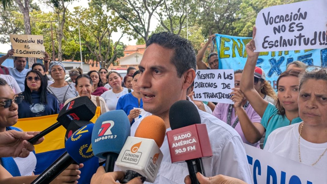 Enfermeros exigen respeto a sus derechos laborales