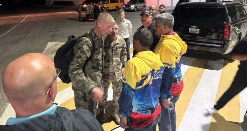 Alto mando militar de EE UU llega a Caracas