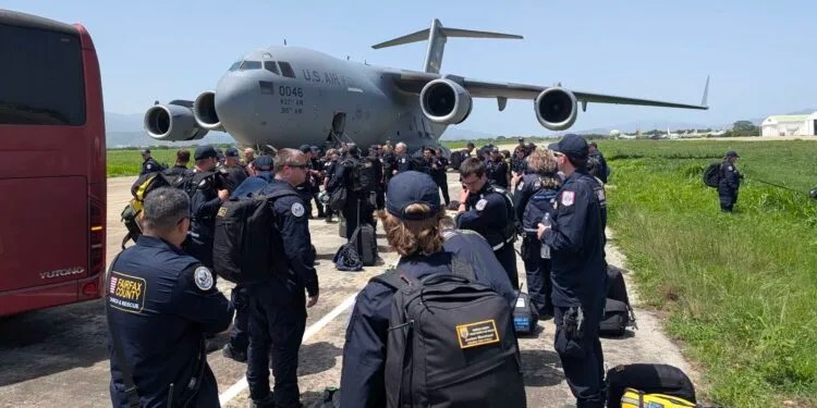 Equipos de búsqueda y rescate de Estados Unidos ya están en Venezuela