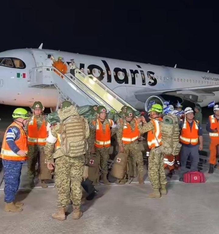 Llegan a Aragua delegaciones de México y El Salvador para agilizar rescates tras terremotos