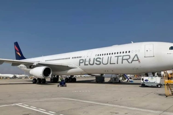 Plus Ultra reanudará sus vuelos entre Venezuela y España el 30 de junio