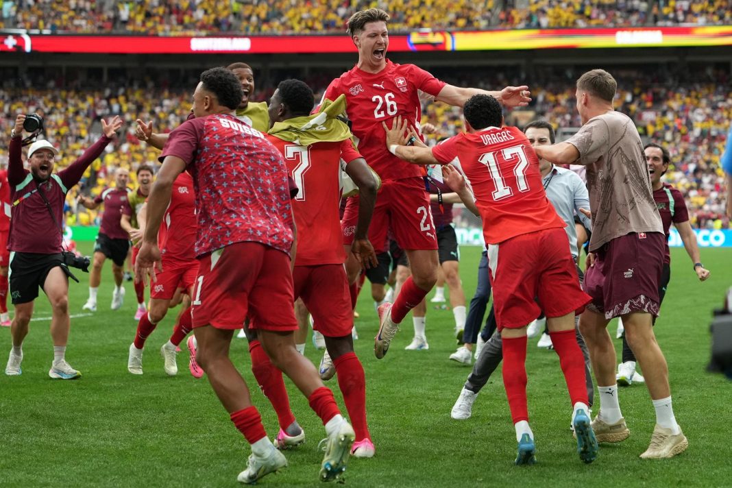Suiza sentenció a Colombia y se las verá con Argentina en cuartos