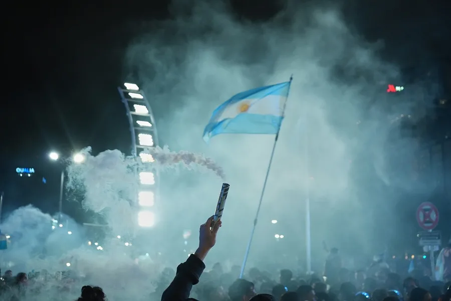 Al menos dos muertos en Argentina durante el partido y los festejos
