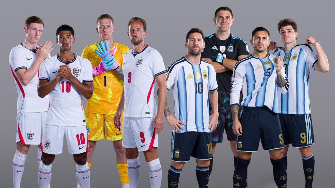 Argentina juega contra inglaterra por un lugar en la final