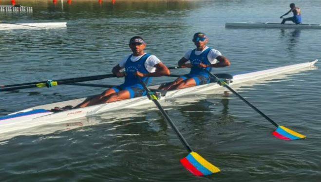 El remo le dio el primer oro a Venezuela en Santo Domingo