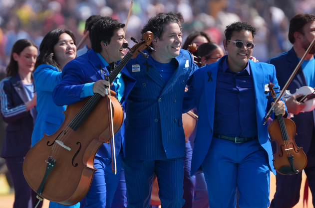 Gustavo Dudamel y la Orquesta Sinfónica Simón Bolívar brillaron en el espectáculo del medio tiempo de la Copa Mundial 2026