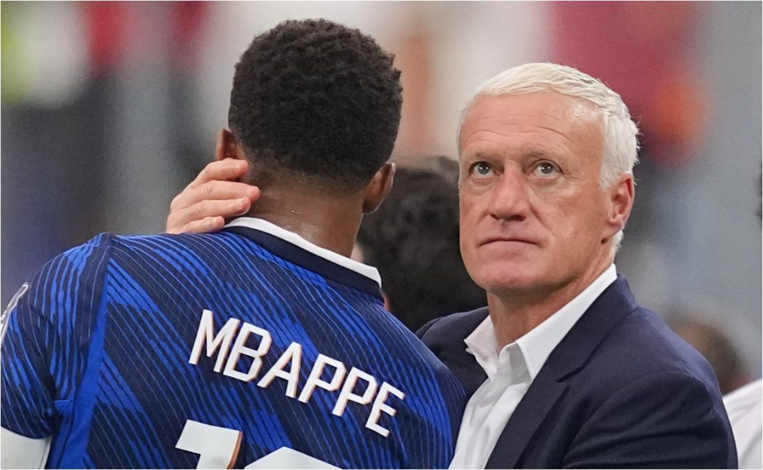 Didier Deschamps reconoció que Francia no estuvo a la altura