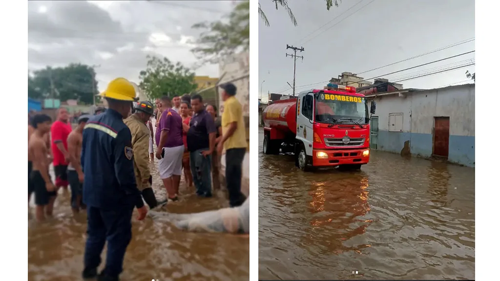 Dos personas mueren electrocutadas por lluvias en coro