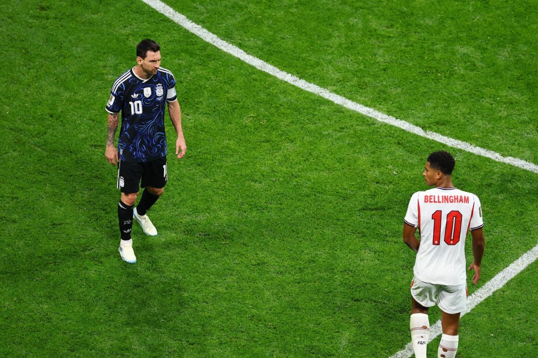 Jude Bellingham admite que fue un honor competir contra Messi