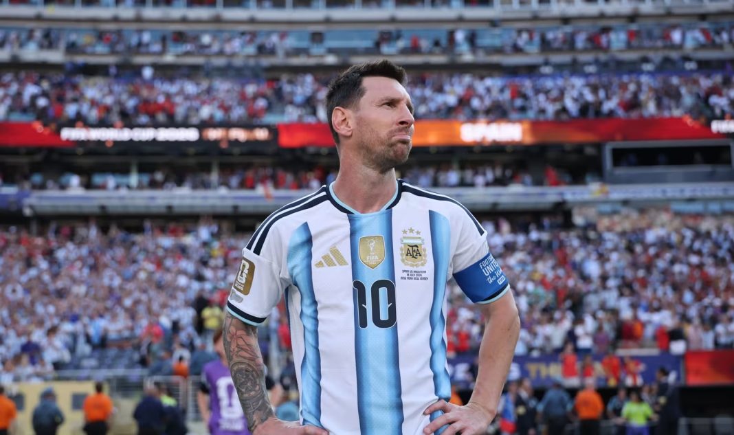 Messi se expresa dolido tras la derrota en la final