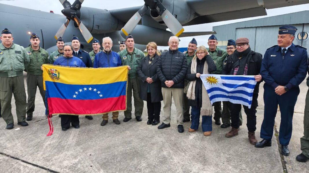 15 toneladas de ayuda humanitaria arriban al país procedentes de Uruguay