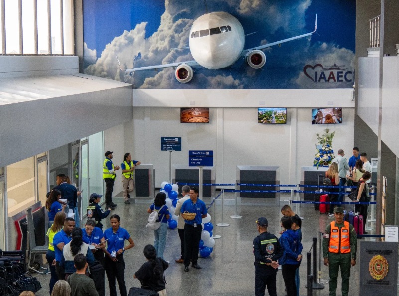 Recomendaciones a usuarios en el aeropuerto Arturo Michelena ante incremento de vuelos