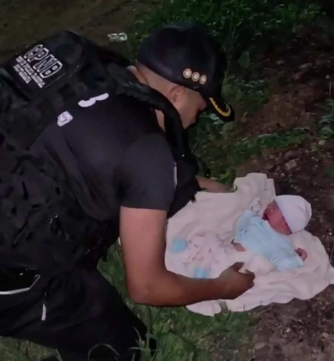 PNB halló con vida a un bebé abandonado en Aragua