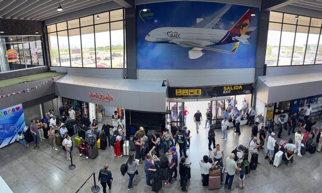Carabobo activó asistencia logística en el Aeropuerto Arturo Michelena