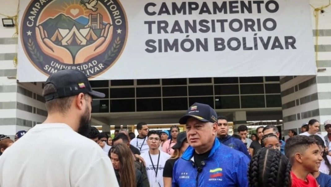 Diosdado Cabello reportó 628 refugiados en la Universidad Simón Bolívar