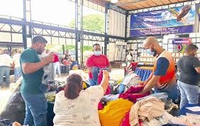 Bomberos de Valencia mantiene activo centro de acopio para afectados por los terremotos