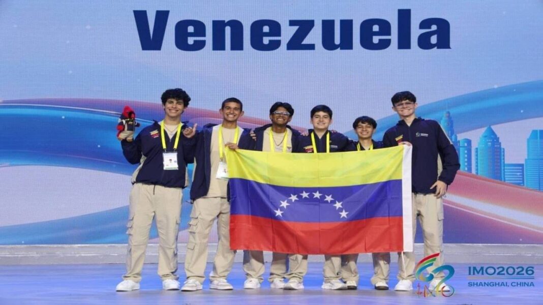 Venezolanos destacan en la Olimpiada de Matemáticas en China