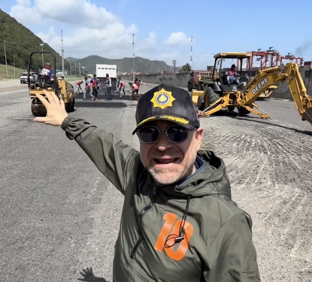 Aplicarán más de mil 500 toneladas de asfalto en la autopista Muelles- El Palito en Puerto Cabello
