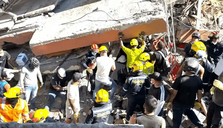 Sube a 181 el número de muertos y a 1,310 el de heridos por el terremoto en Colombia