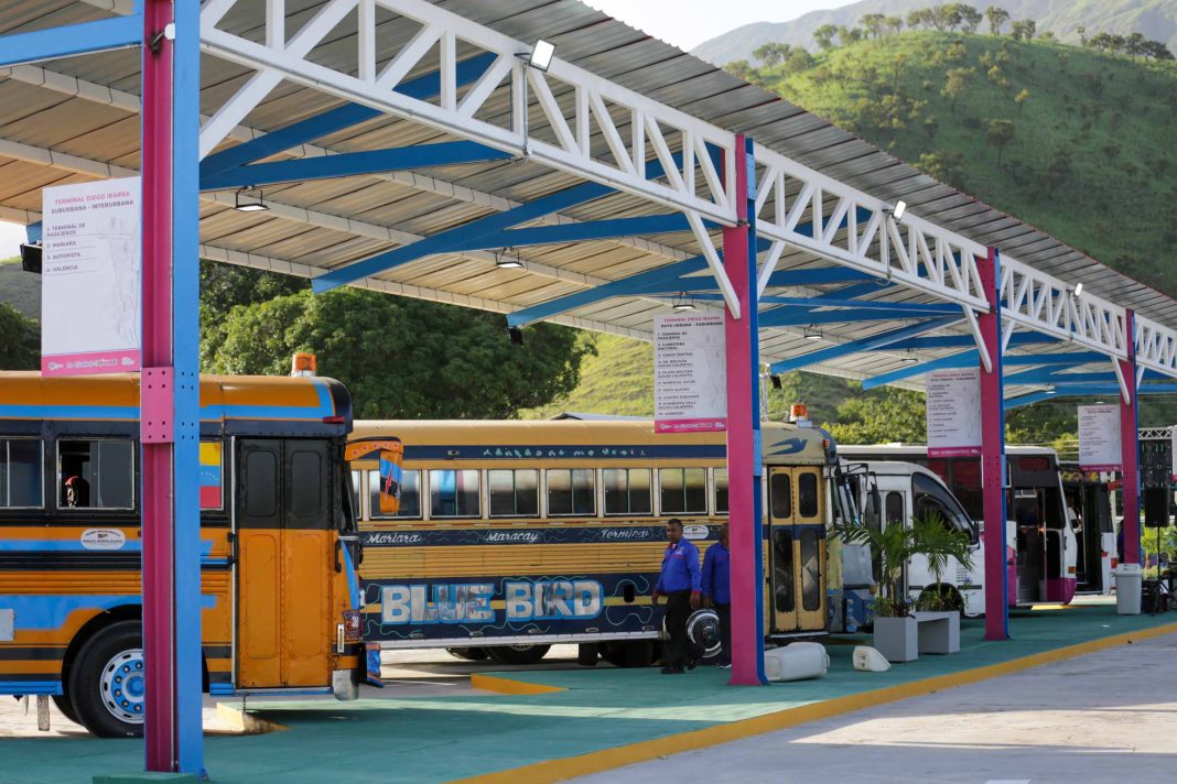 Inauguraron terminal de pasajeros en Mariara