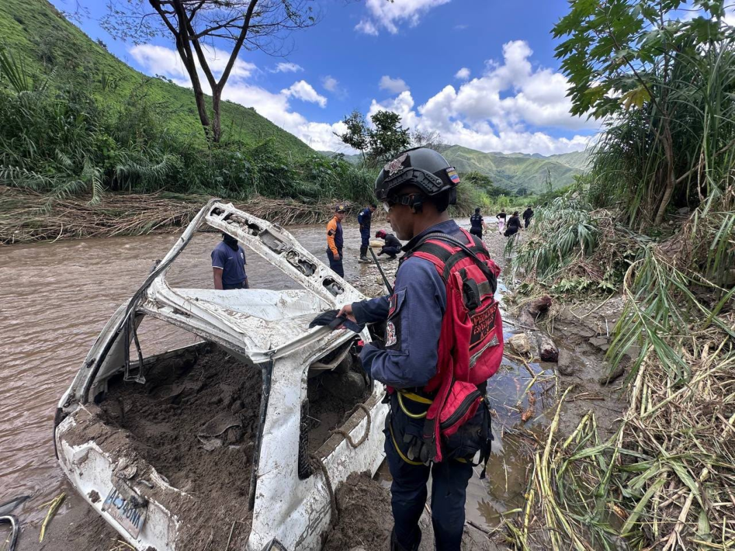 Gobierno de Aragua de despliega cuerpos de seguridad ante últimas lluvias