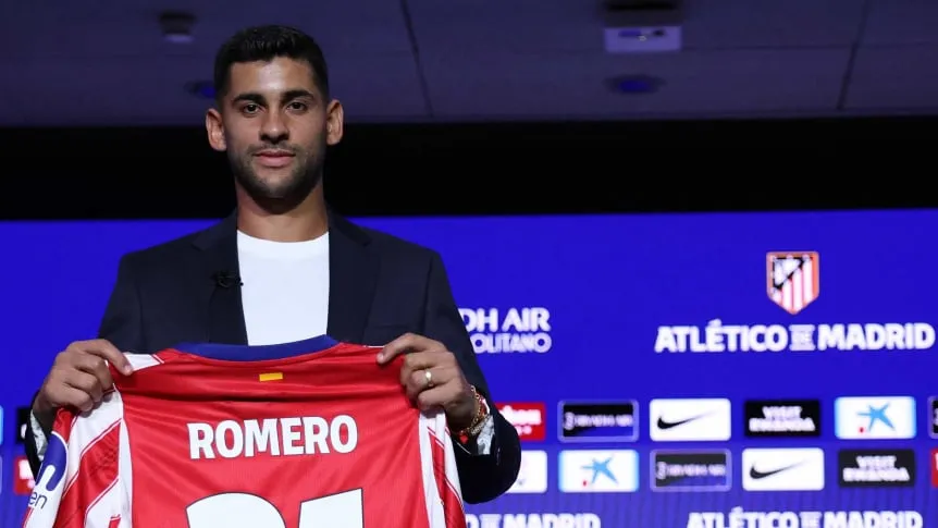 Atlético de Madrid presenta oficialmente a Cristian Romero