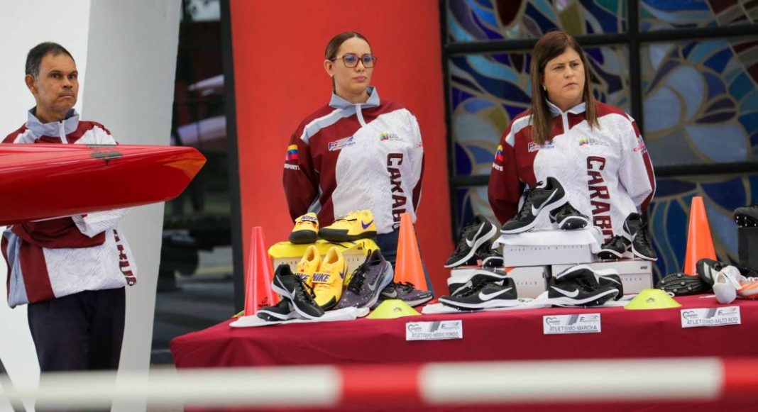Dotación de insumos deportivos a atletas carabobeños