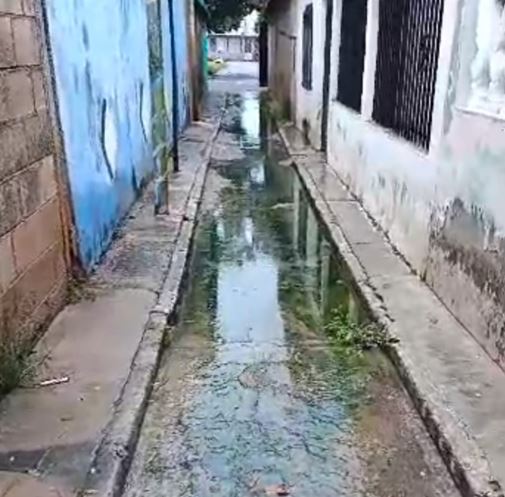 Vecinos de Las Agüitas denuncian colapso de cloacas
