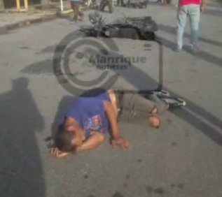 Funcionaria termina lesionada tras accidente de tránsito en Valencia