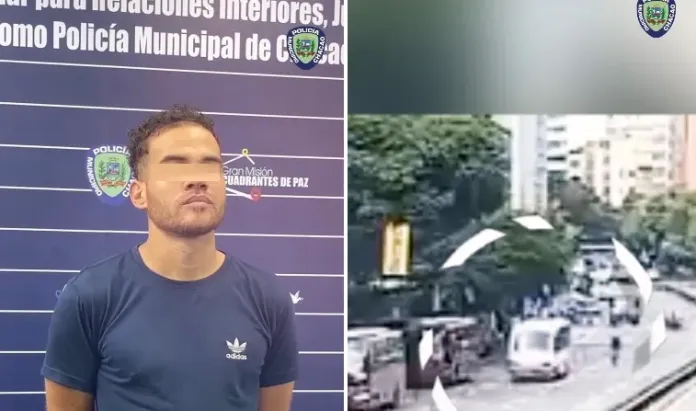 Capturan a conductor de autobús tras arrollar a un policía en Chacao