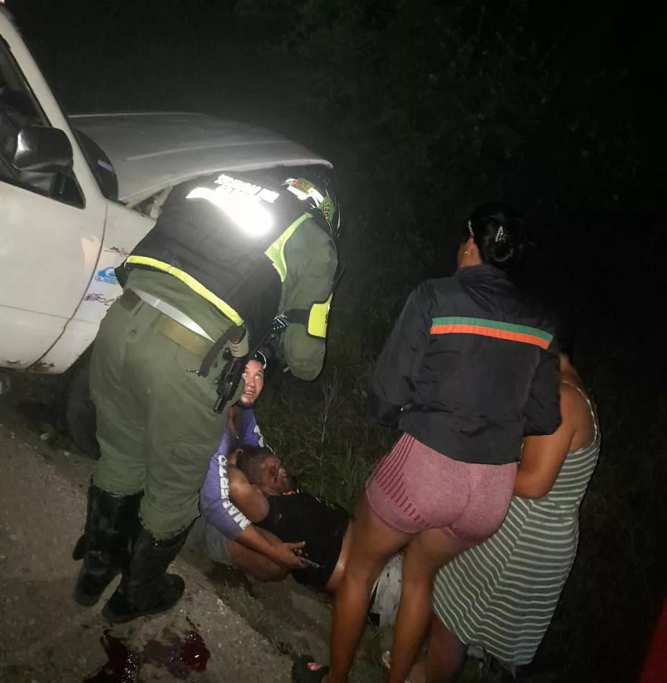 Dos lesionados dejo colisión en la autopista Valencia – Puerto Cabello
