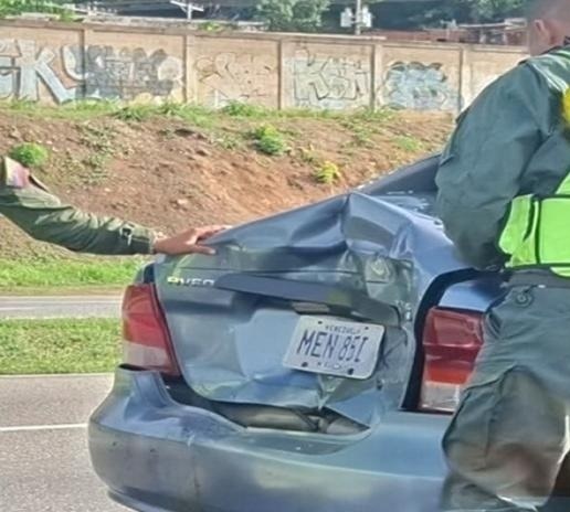 Herido motorizado tras colisionar en la ARC tramo Aragua