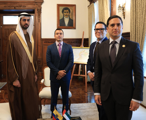 Ecuador y Emiratos Árabes Unidos fortalecen cooperación en IA, seguridad y energía