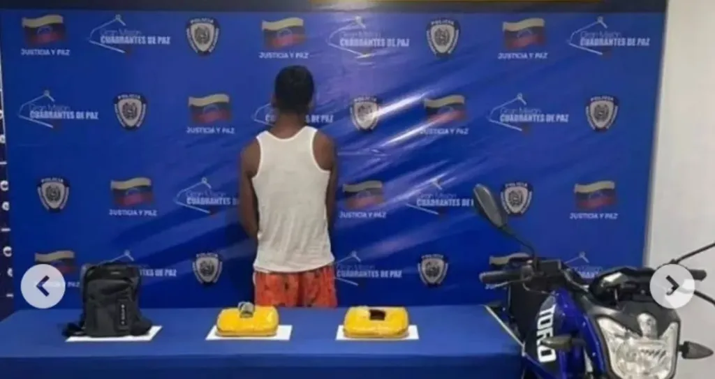 PNB capturó a dos personas con droga en Valencia y Falcón