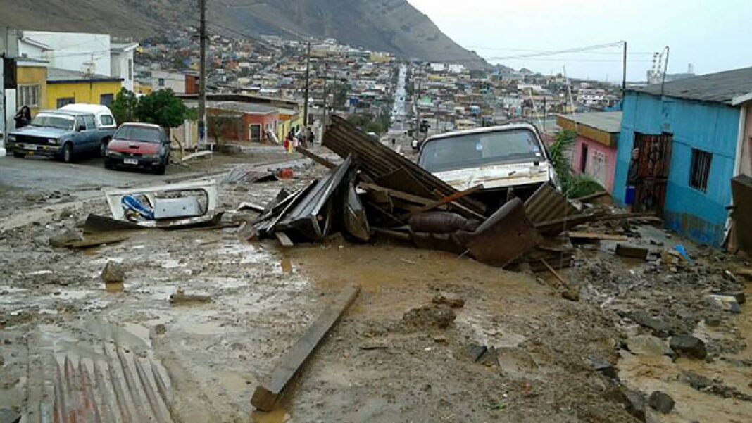 Chile declaró estado de excepción por catástrofe en Tocopilla