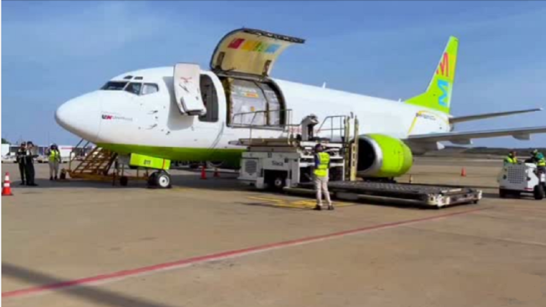 Reinician operaciones de carga y descarga en el Aeropuerto Internacional de Maiquetía