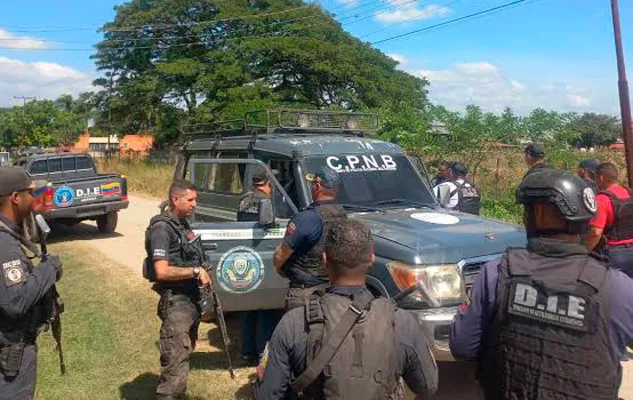 Despliegan operativo policial luego de ataque armado en Aragua