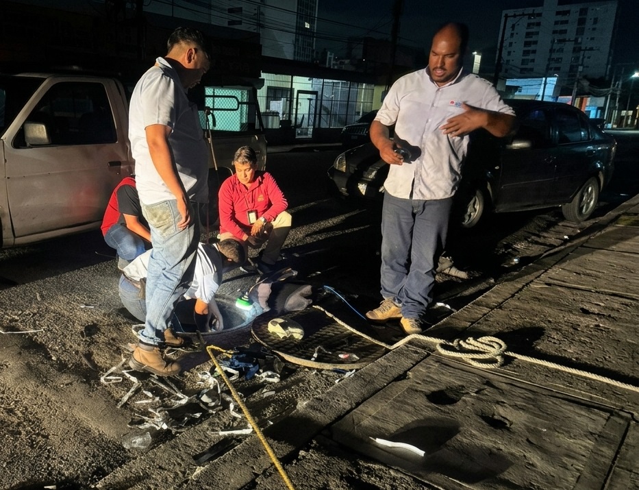 Corpoelec corrigió empalmes en conductor de potencia de 15 KV en Naguanagua