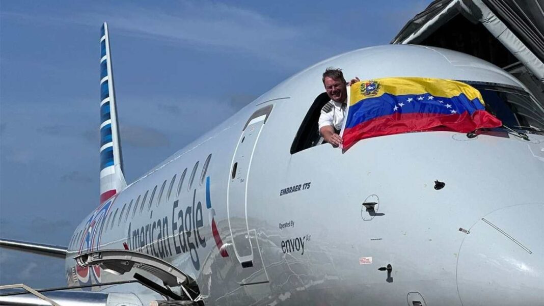 American Airlines reanudará vuelos directos entre Miami y Caracas a partir de septiembre
