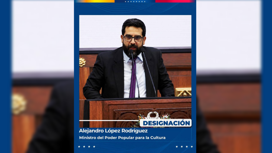 Alejandro López Rodríguez es designado nuevo Ministro de Cultura