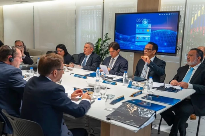 Autoridades del BCV sostuvieron reunión de trabajo con el Fondo Monetario Internacional