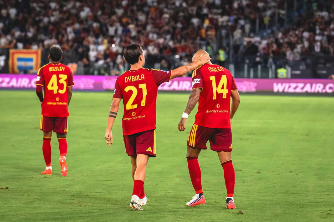 Roma goleó 4-0 a la Fiorentina