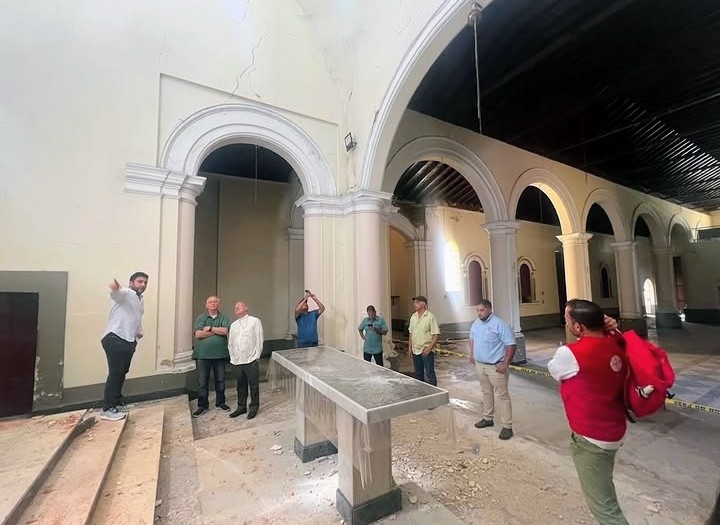 Fundación Pontificia ACN evaluó daños en templo de Montalbán